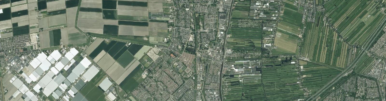 Luchtfoto van Waddinxveen