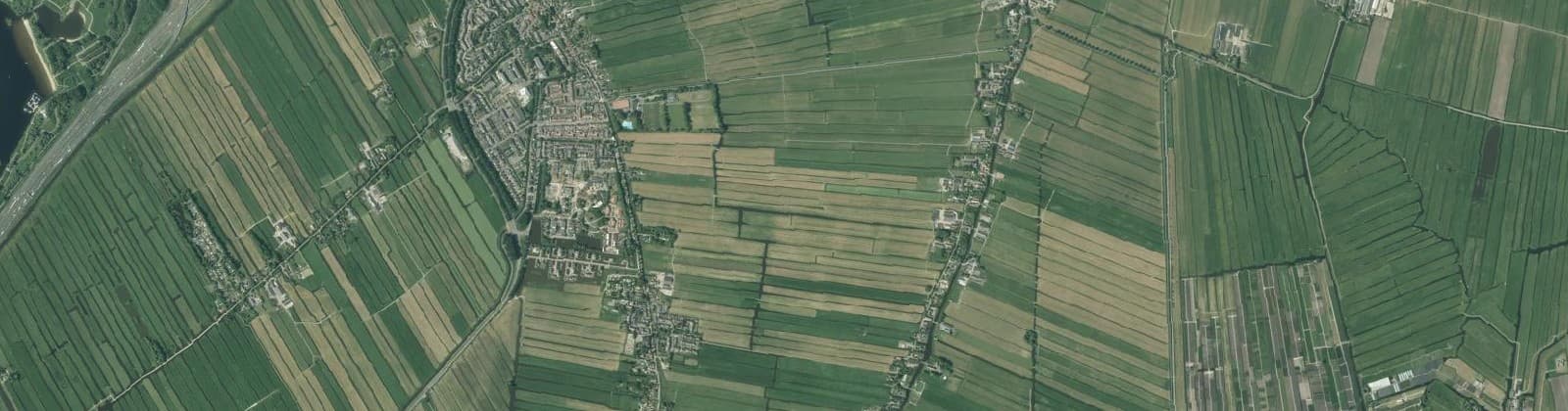 Luchtfoto van Zoeterwoude