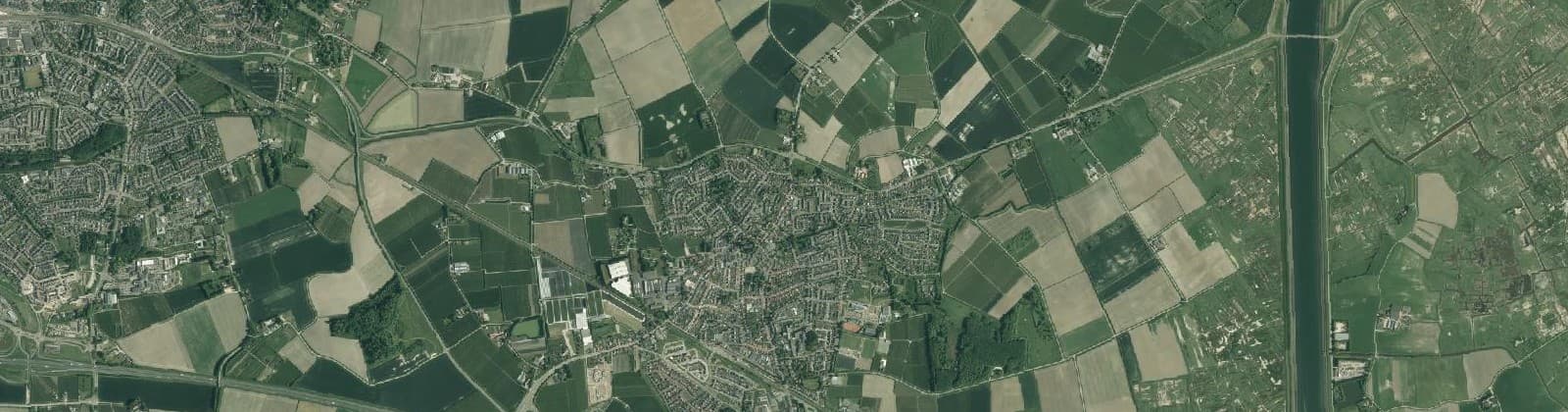 Luchtfoto van Kapelle