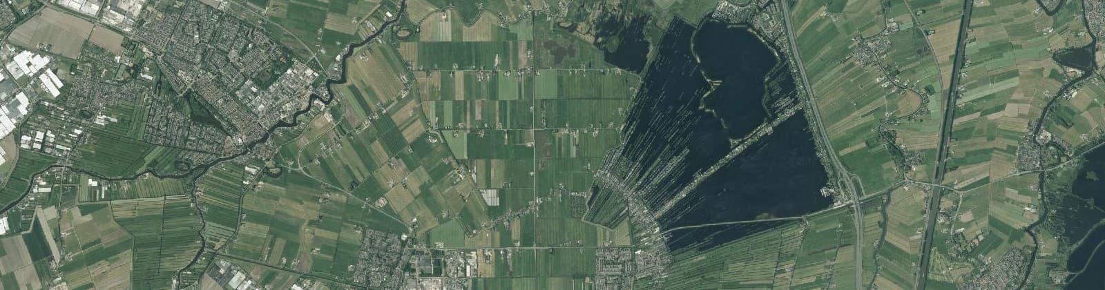 Luchtfoto van De Ronde Venen