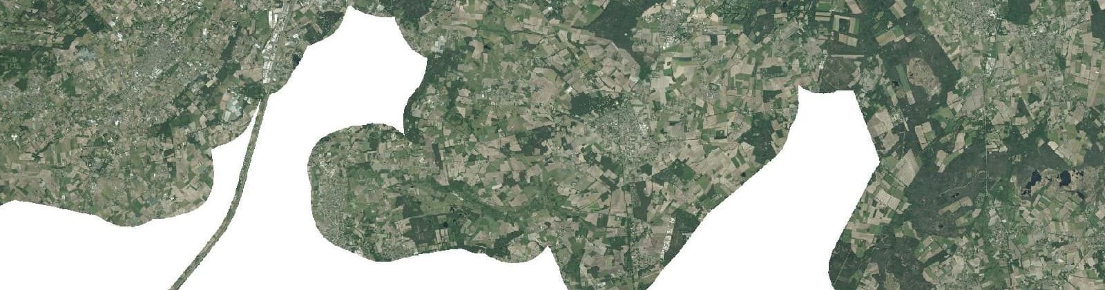 Luchtfoto van Baarle-Nassau