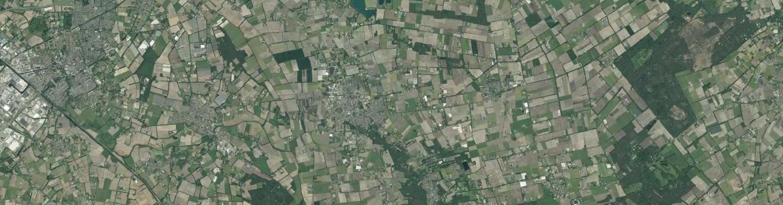 Luchtfoto van Boekel