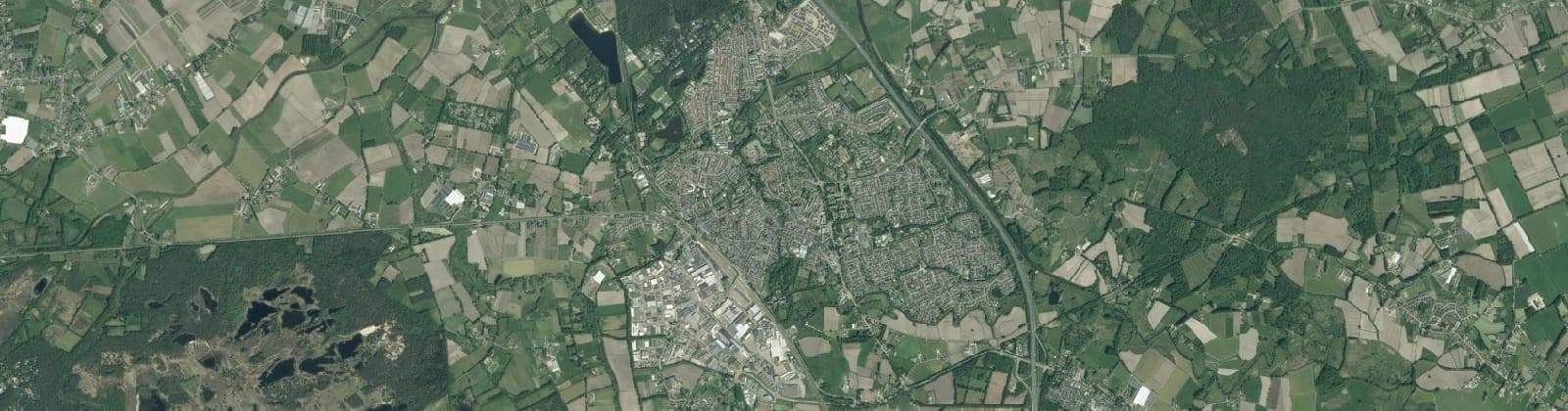 Luchtfoto van Boxtel