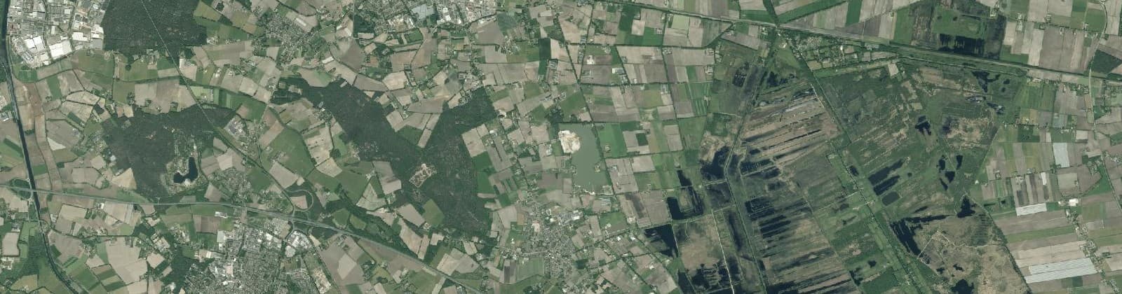 Luchtfoto van Deurne