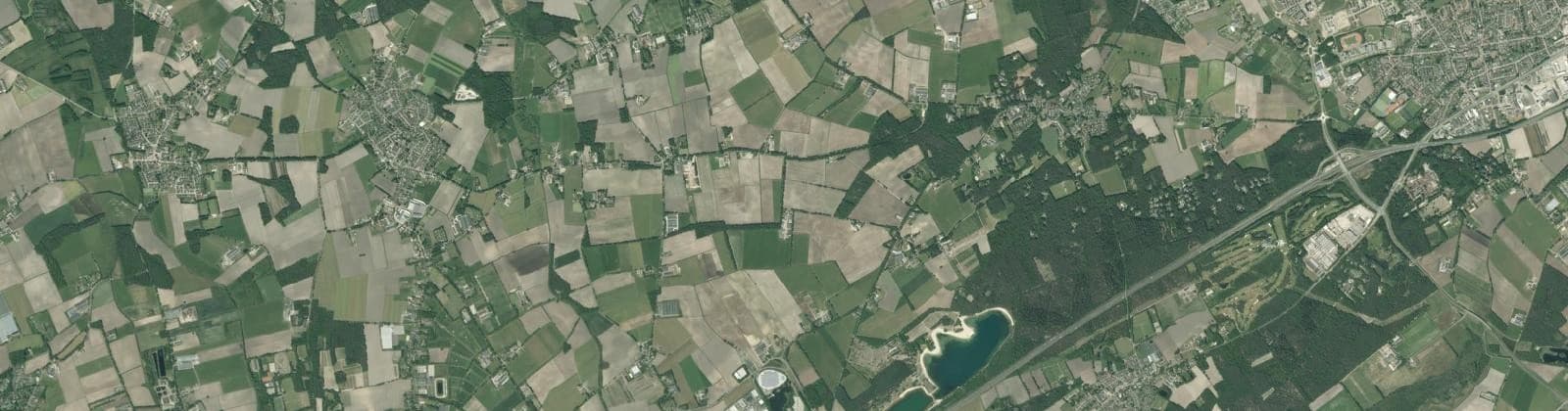 Luchtfoto van Eersel