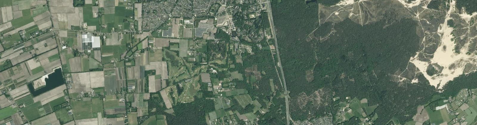 Luchtfoto van Loon op Zand