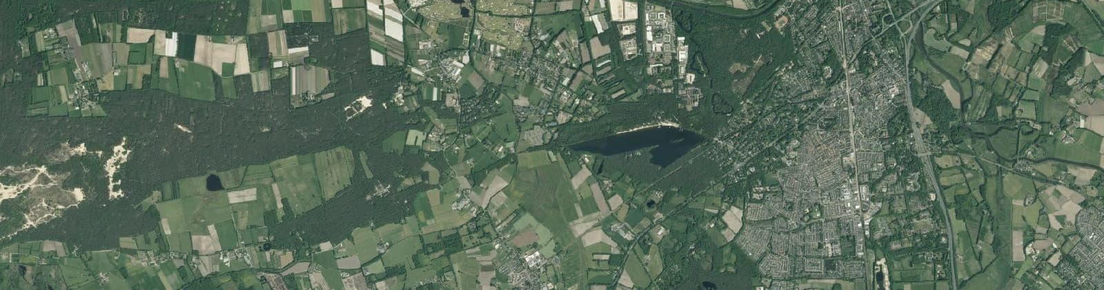 Luchtfoto van Vught