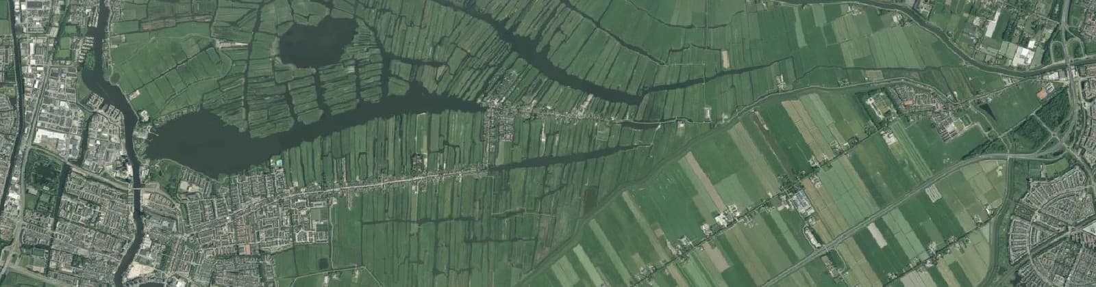 Luchtfoto van Wormerland