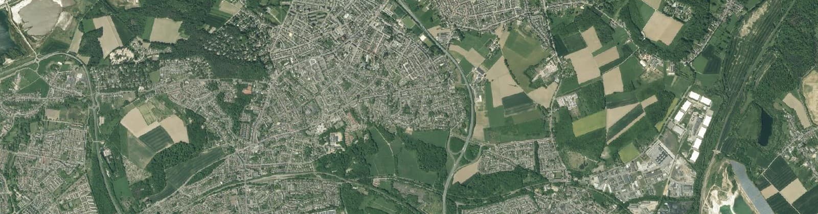 Luchtfoto van Landgraaf