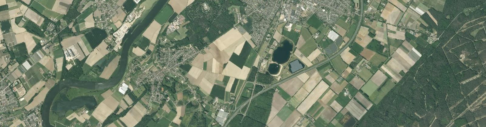 Luchtfoto van Beesel