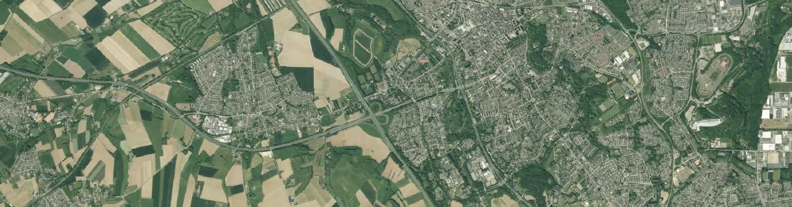 Luchtfoto van Heerlen