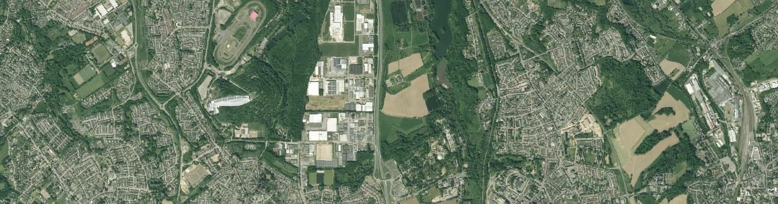 Luchtfoto van Kerkrade