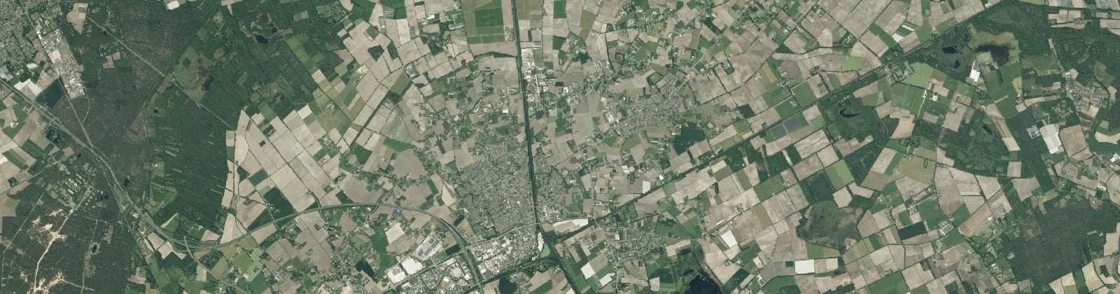 Luchtfoto van Nederweert