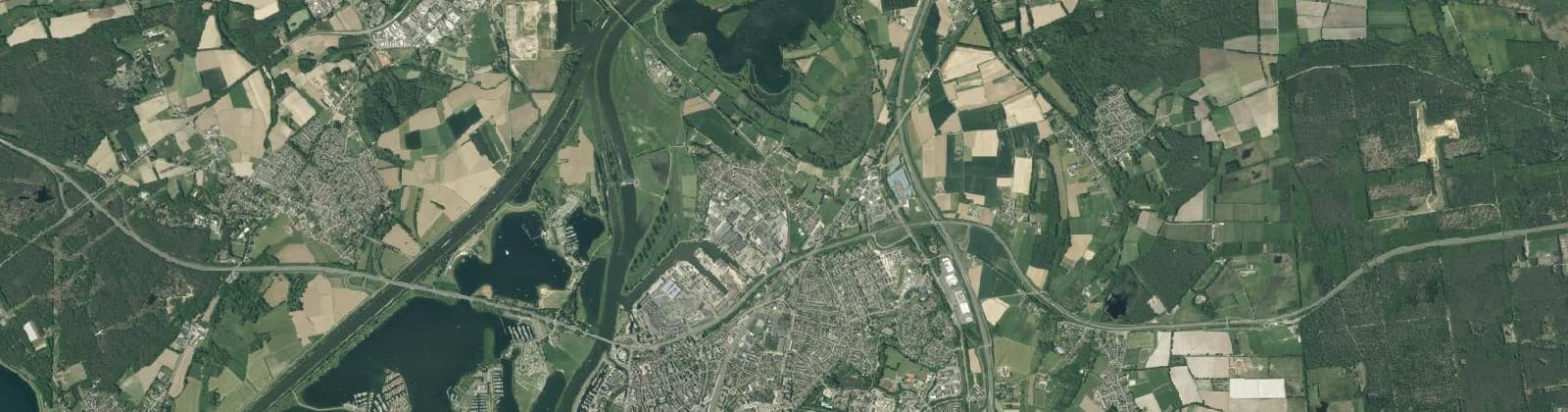 Luchtfoto van Roermond