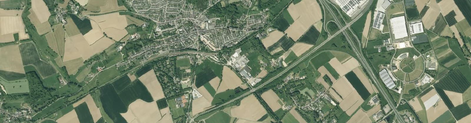 Luchtfoto van Simpelveld