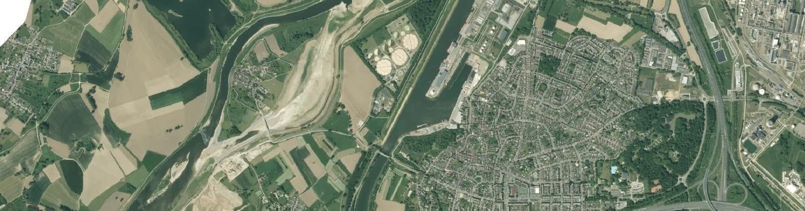 Luchtfoto van Stein (L.)
