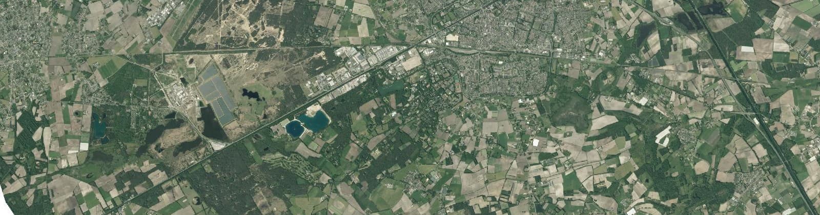 Luchtfoto van Weert