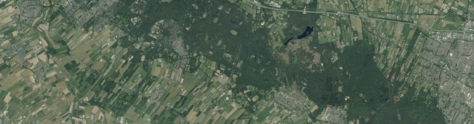 Luchtfoto van Utrechtse Heuvelrug