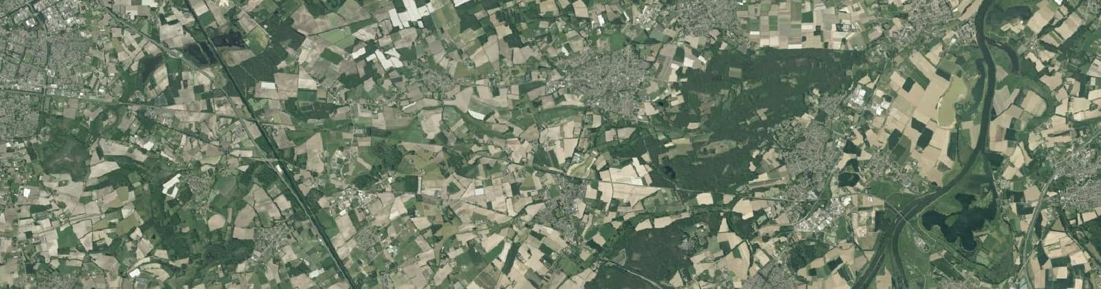 Luchtfoto van Leudal