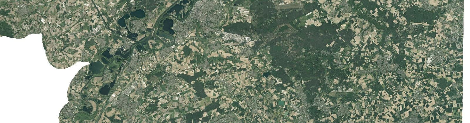 Luchtfoto van Roerdalen