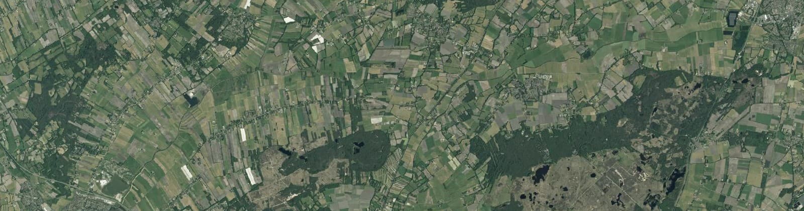 Luchtfoto van Westerveld