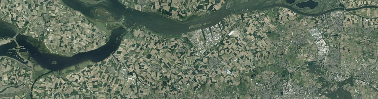 Luchtfoto van Moerdijk