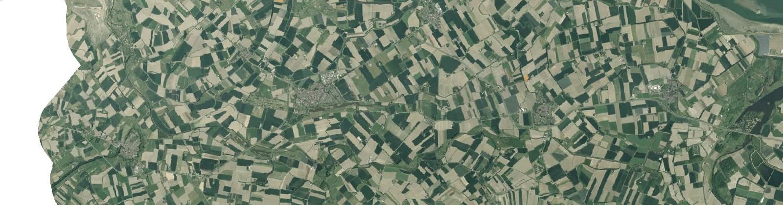 Luchtfoto van Sluis