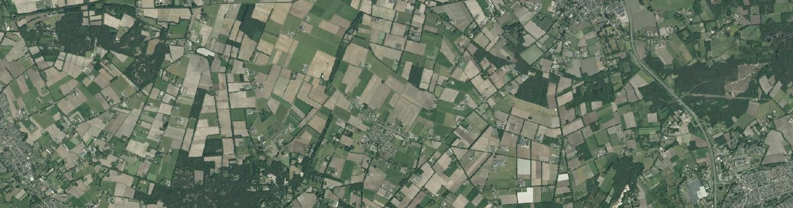 Luchtfoto van Bernheze