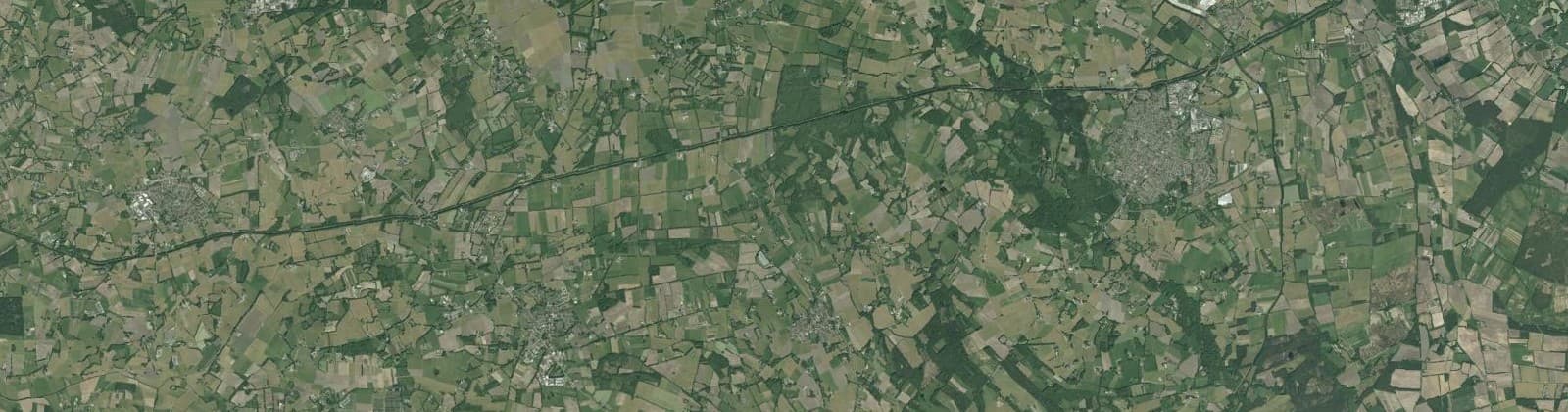 Luchtfoto van Dinkelland