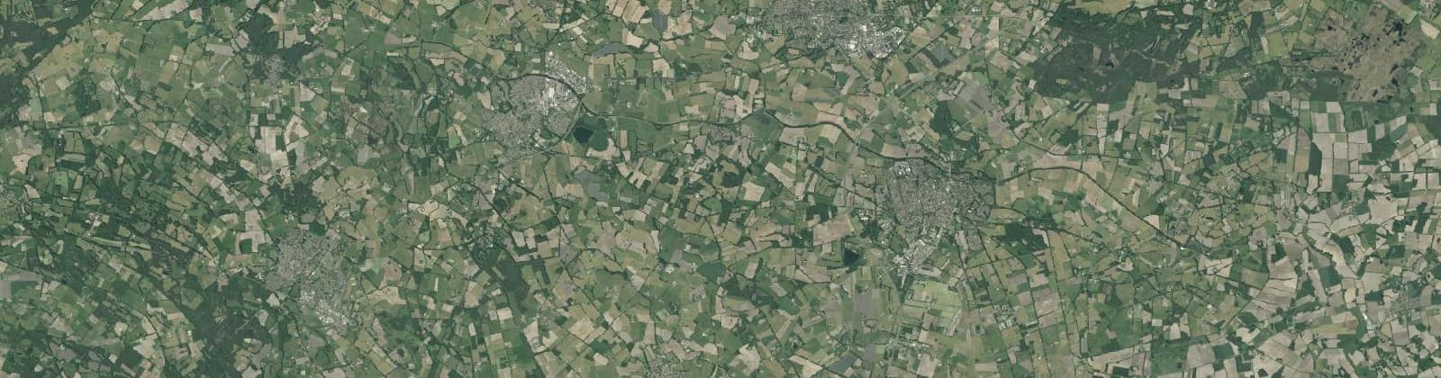 Luchtfoto van Berkelland