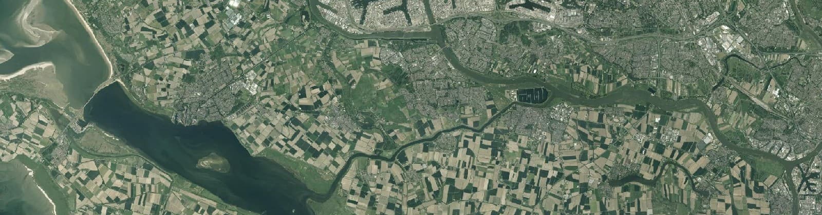 Luchtfoto van Nissewaard