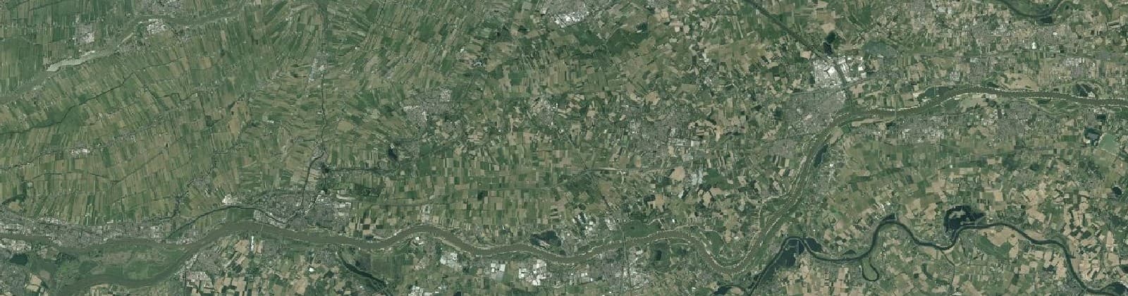 Luchtfoto van West Betuwe