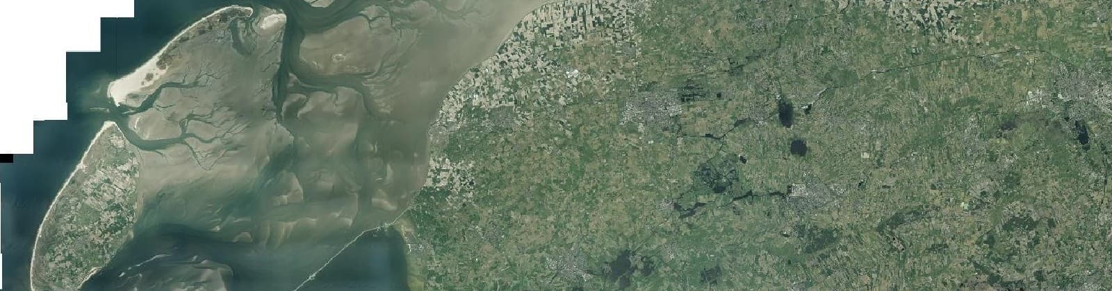 Luchtfoto van Fryslân