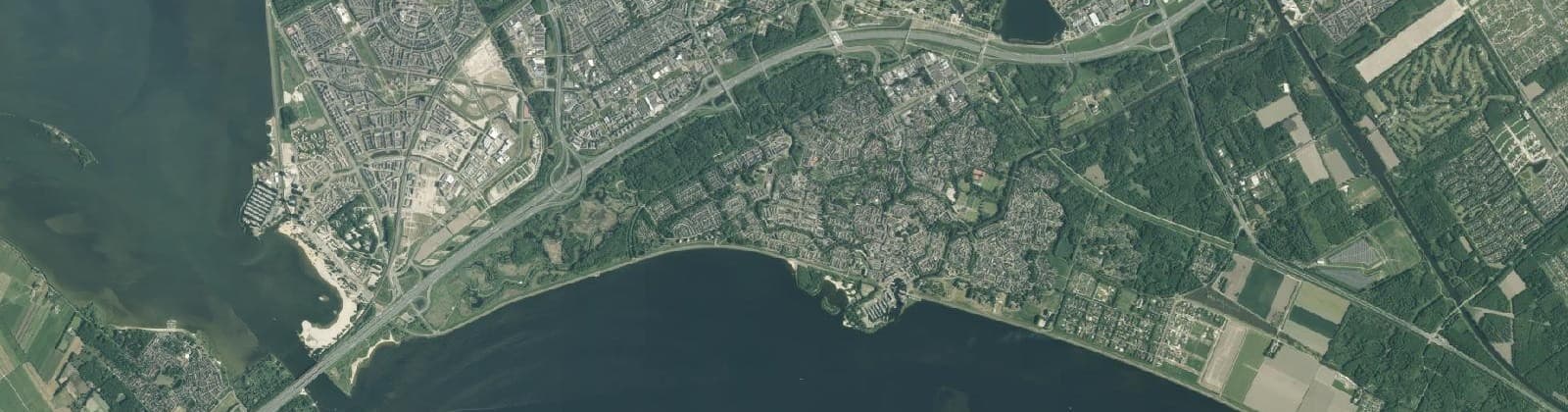Luchtfoto van Overig Almere Haven