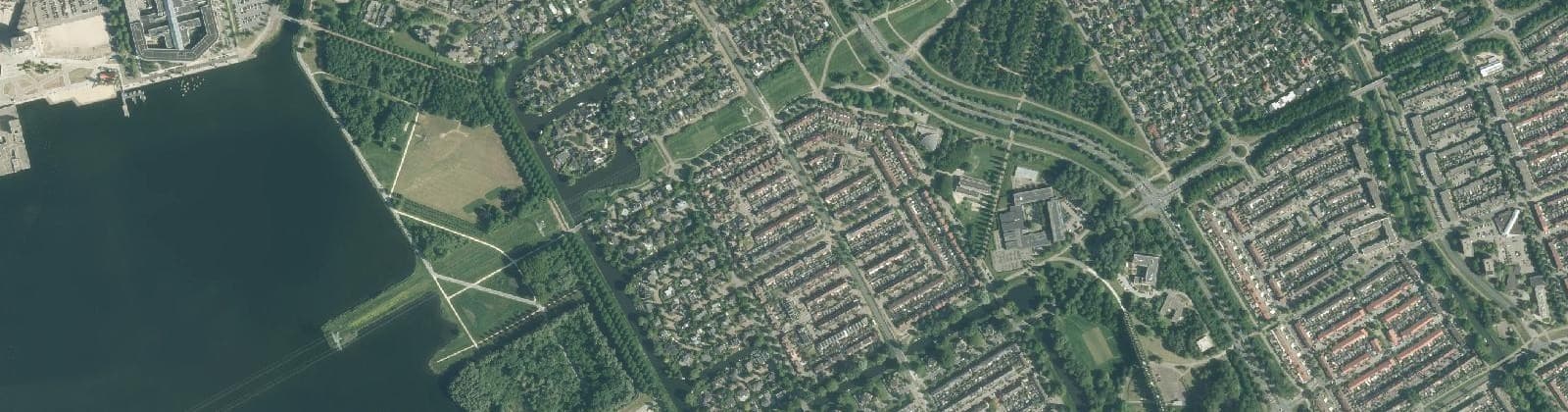 Luchtfoto van Filmwijk