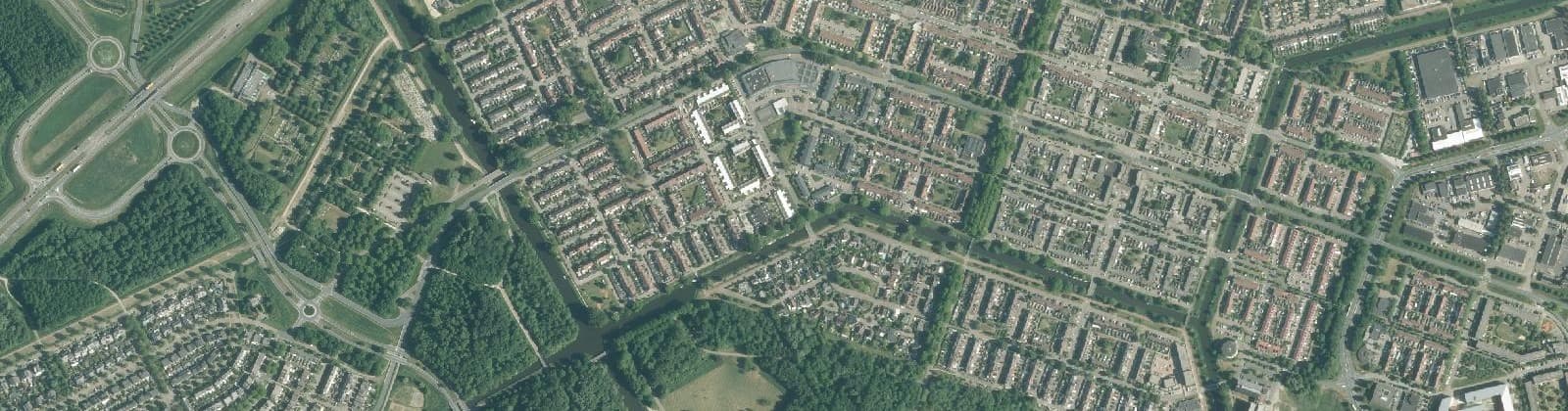 Luchtfoto van Kruidenwijk