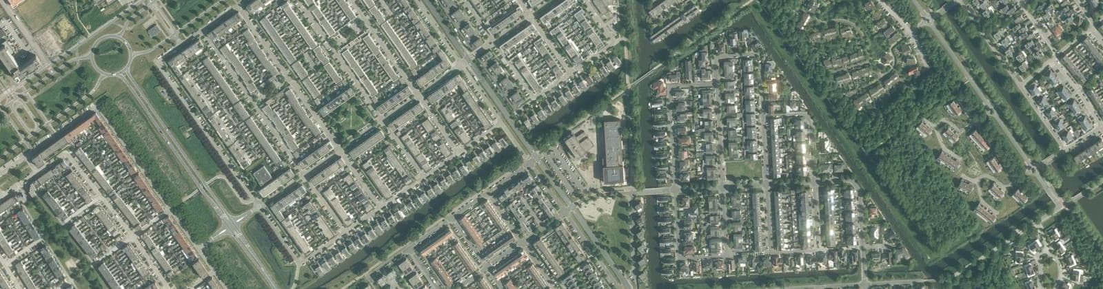 Luchtfoto van Eilandenbuurt