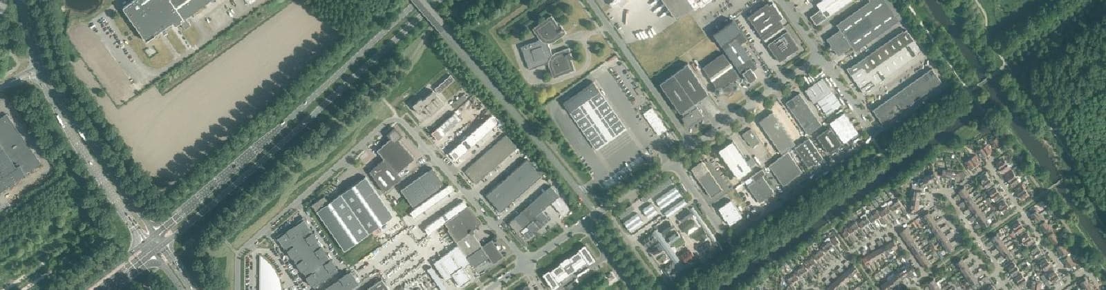 Luchtfoto van Poldervlak
