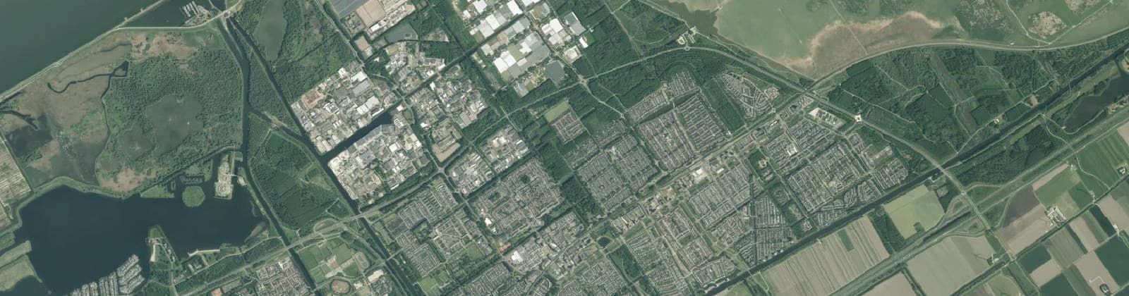 Luchtfoto van Overig Almere Buiten