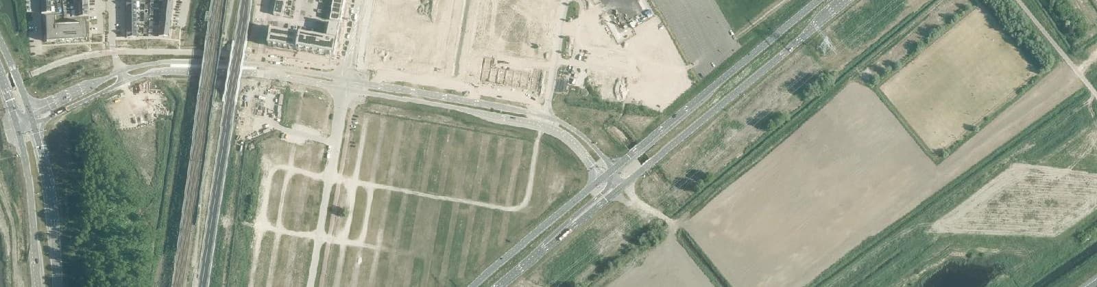 Luchtfoto van Olympiakwartier Oost