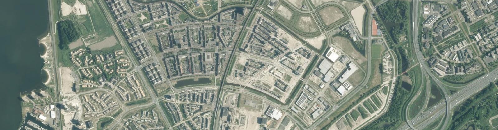 Luchtfoto van Overig Almere Poort