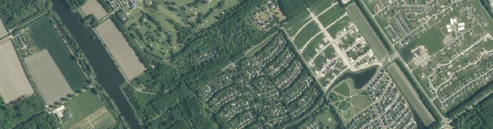 Luchtfoto van Vogelhorst