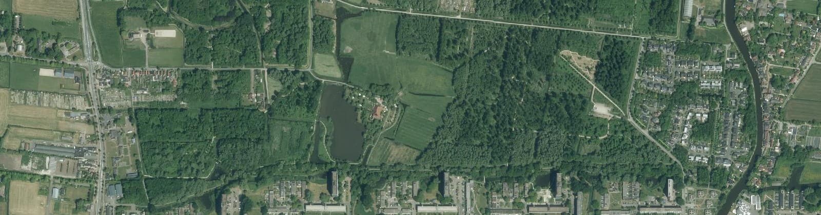 Luchtfoto van Bilgaard & Havankpark e.o.