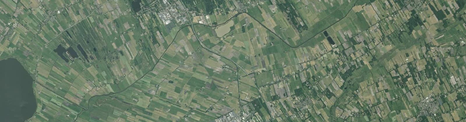 Luchtfoto van De Wolden-Ter Idzard