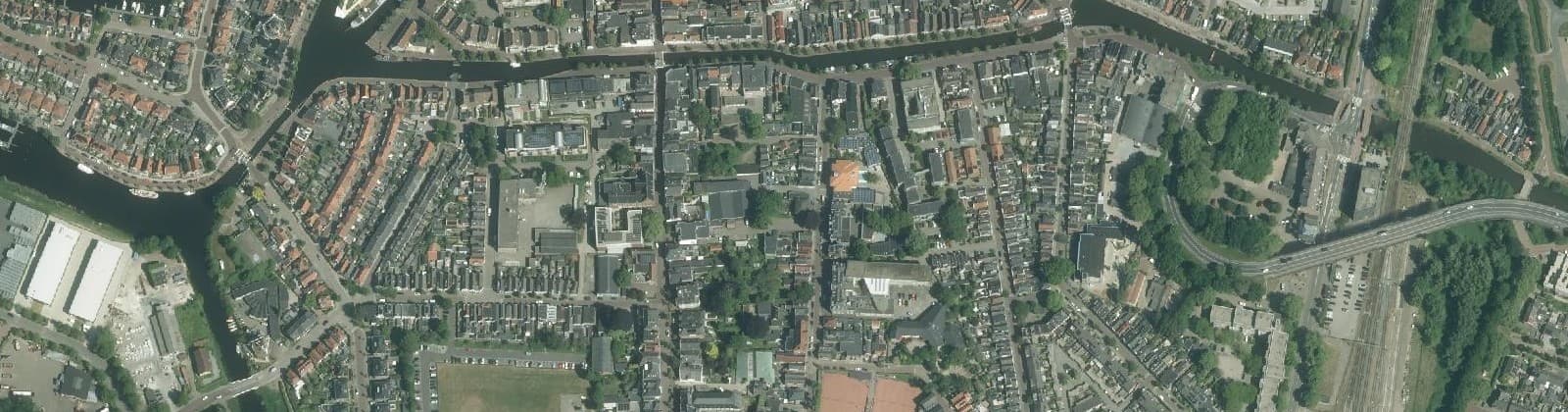 Luchtfoto van Centrum