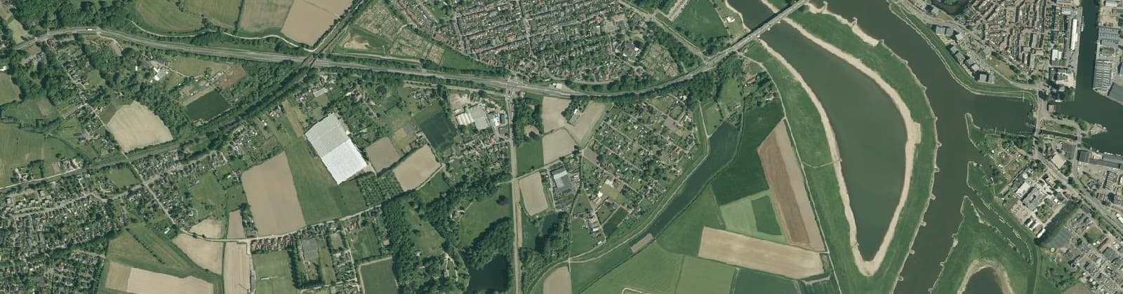 Luchtfoto van De Hoven