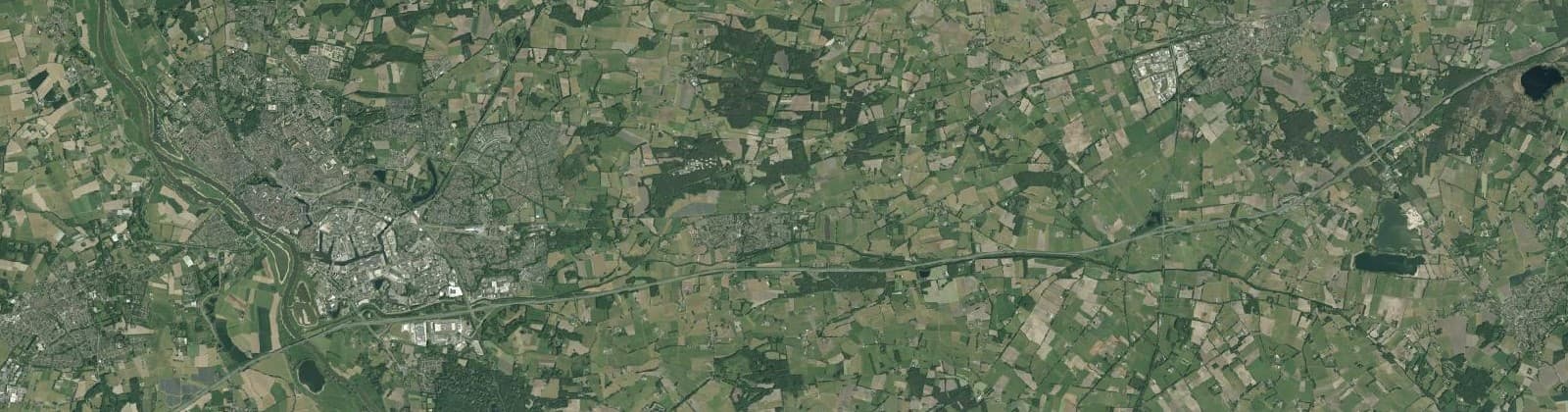 Luchtfoto van Bathmen