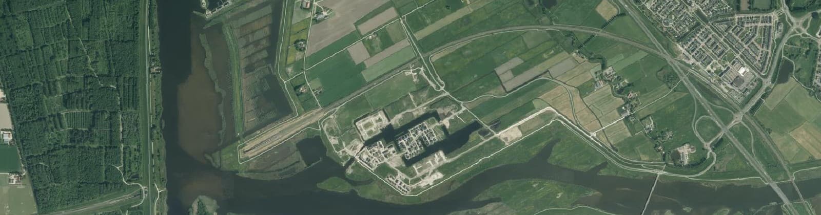 Luchtfoto van Reeve
