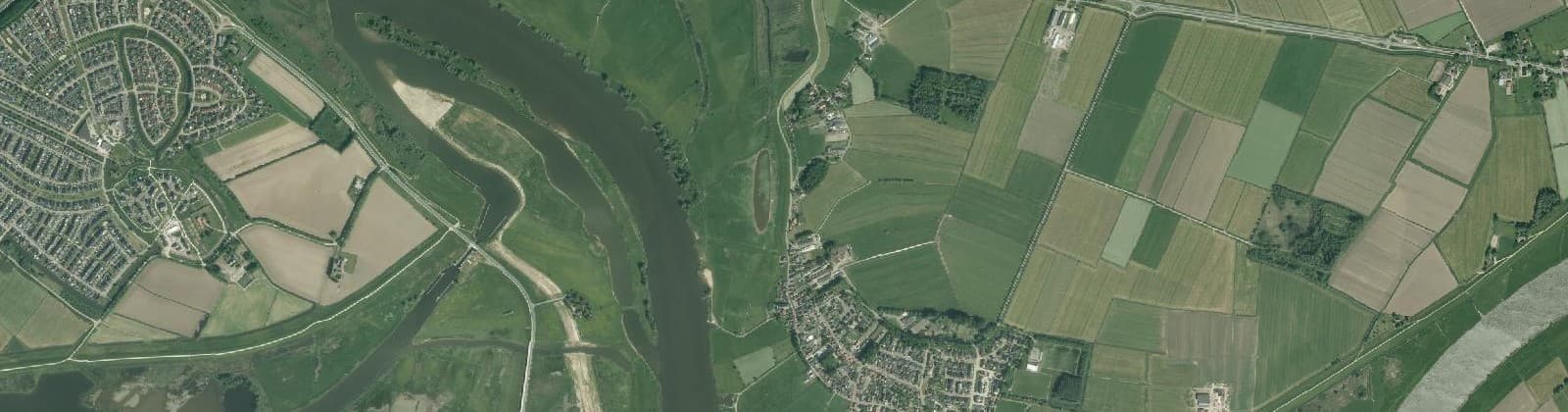 Luchtfoto van Wilsum
