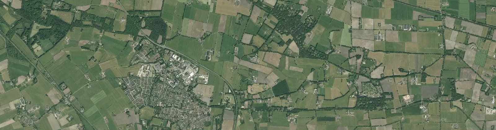 Luchtfoto van Heino